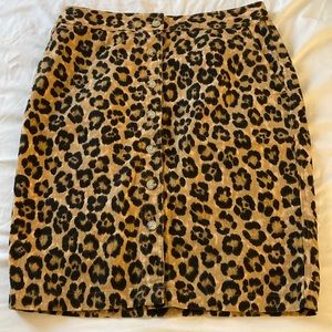 Lauren Ralph Lauren leopard pencil skirt